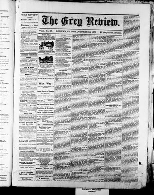 Grey Review, 24 Oct 1878