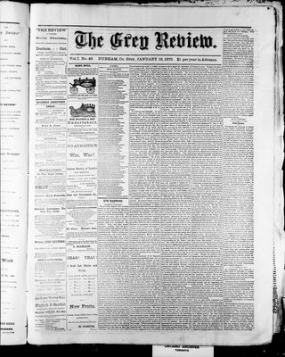 Grey Review, 16 Jan 1879