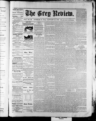 Grey Review, 23 Jan 1879