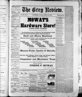 Grey Review, 10 Apr 1879