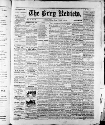 Grey Review, 5 Jun 1879