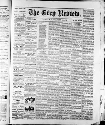 Grey Review, 10 Jul 1879