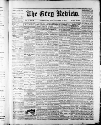 Grey Review, 2 Oct 1879