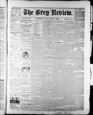 Grey Review, 8 Apr 1880