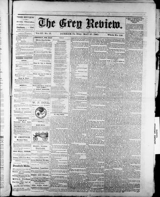 Grey Review, 27 May 1880