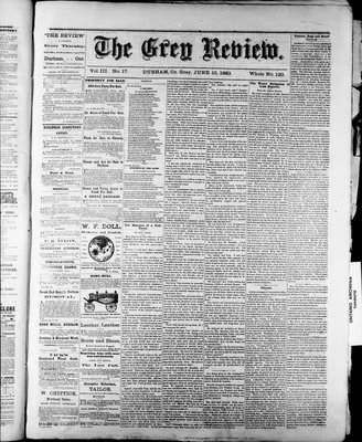 Grey Review, 10 Jun 1880