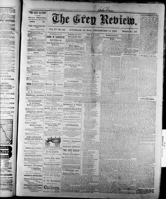 Grey Review, 15 Dec 1881