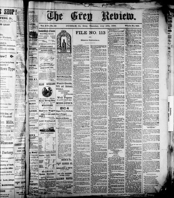 Grey Review, 19 Jul 1894