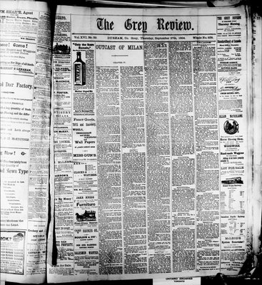 Grey Review, 27 Sep 1894