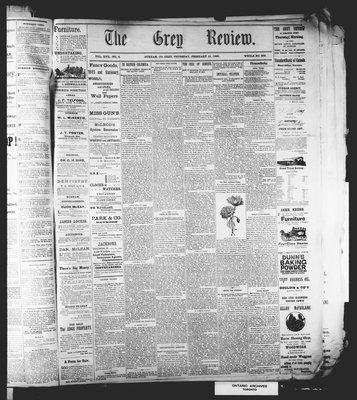 Grey Review, 21 Feb 1895