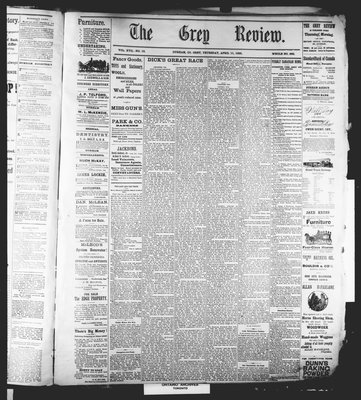 Grey Review, 11 Apr 1895