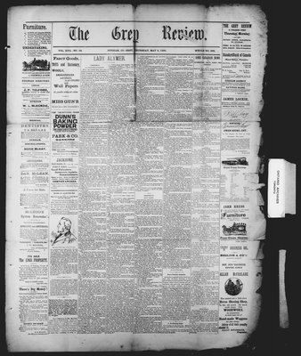 Grey Review, 9 May 1895