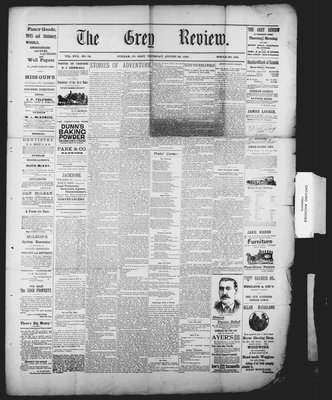 Grey Review, 22 Aug 1895