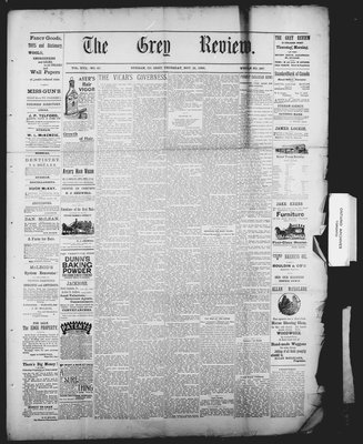 Grey Review, 21 Nov 1895