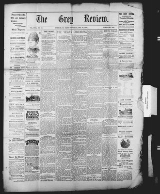 Grey Review, 26 Dec 1895