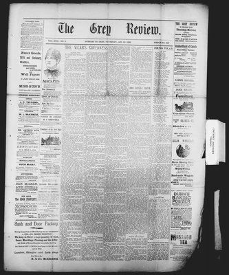 Grey Review, 30 Jan 1896