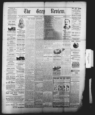 Grey Review, 26 Mar 1896