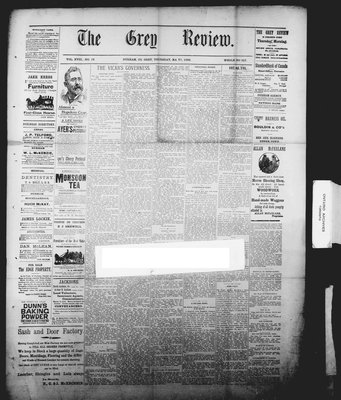 Grey Review, 7 May 1896