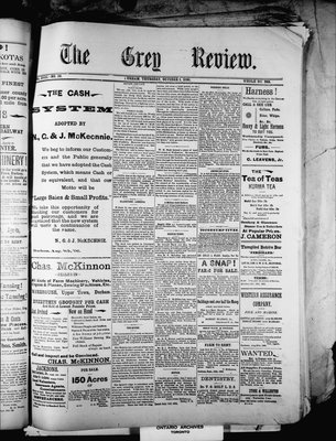 Grey Review, 1 Oct 1896