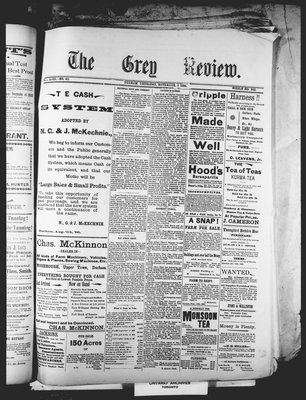 Grey Review, 5 Nov 1896