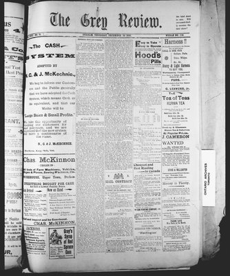 Grey Review, 24 Dec 1896