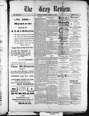 Grey Review, 11 Feb 1897