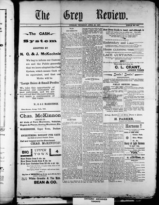 Grey Review, 22 Apr 1897