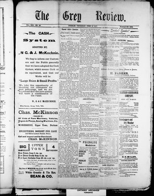 Grey Review, 10 Jun 1897