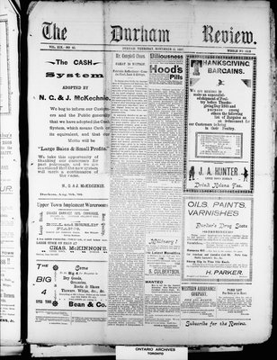 Durham Review (1897), 11 Nov 1897