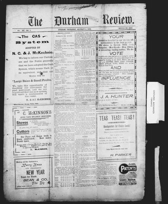 Durham Review (1897), 6 Jan 1898