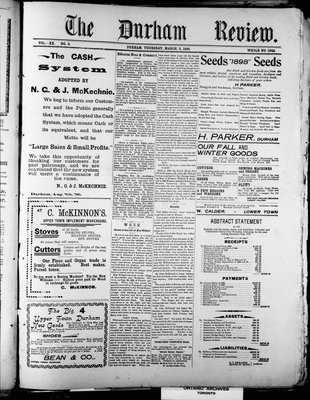 Durham Review (1897), 3 Mar 1898