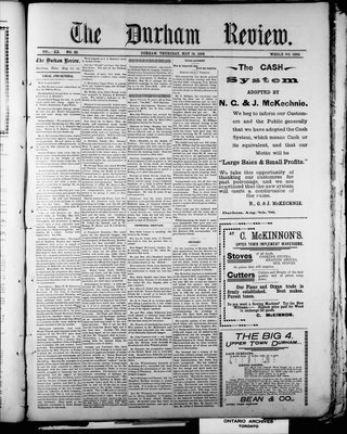 Durham Review (1897), 19 May 1898