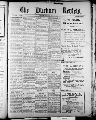 Durham Review (1897), 23 Jun 1898