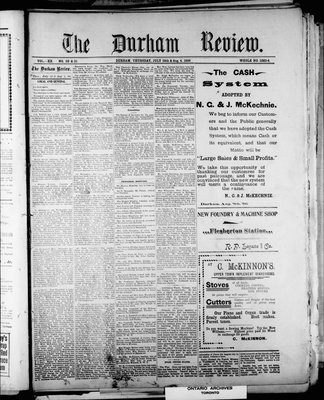 Durham Review (1897), 28 Jul 1898