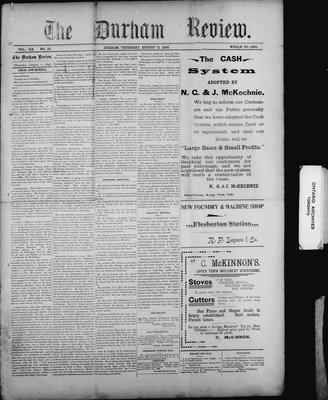 Durham Review (1897), 11 Aug 1898