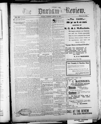 Durham Review (1897), 18 Aug 1898