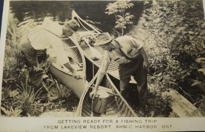 Fishing at the Lakeview Hotel