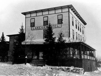 Lakeview Hotel - Winter 1950's