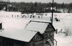 Game of hockey in the 1940's