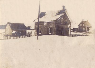 The northwest corner of Ahmic and John street