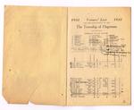 1932 Voters List - Pg 1