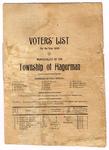 1898 Voters List - Cover