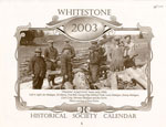 Whitestone Historical Society Calender - 2003