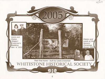 Whitestone Historical Society Calender - 2005