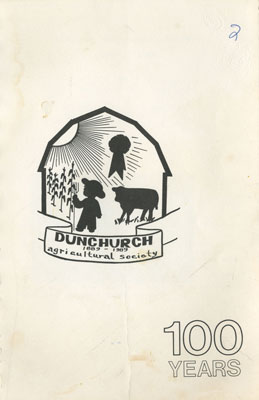 Dunchurch Agricultural Society Cookbook, 1889 - 1989