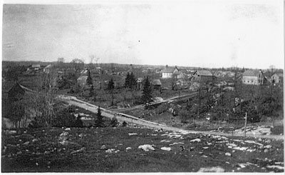 Dunchurch from the Top of the Hill, circa 1912