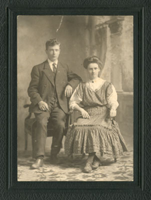 Clara North and Johnny Lloyd, circa 1905