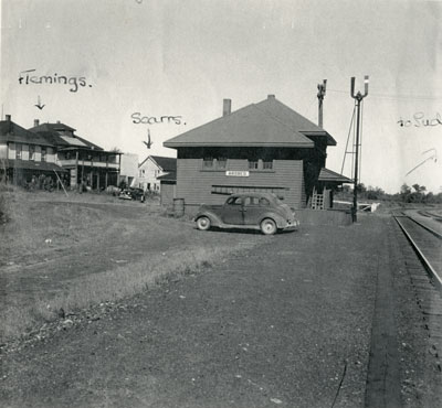 Ardbeg Station, circa 1940