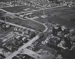 Aerial view of Waterloo College, 1957