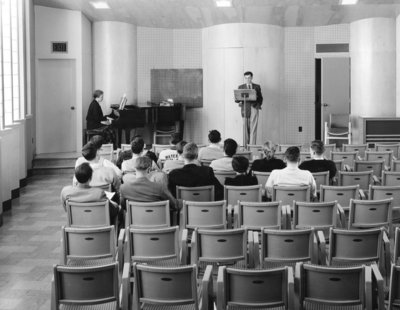 Music Room and College Chapel, Arts and Science Building, Waterloo College